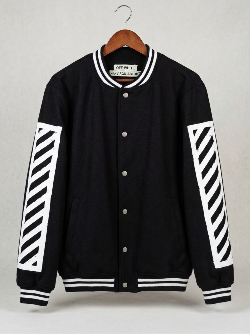 Limited Edition Virgil Abloh Off-White Varsity Jacket